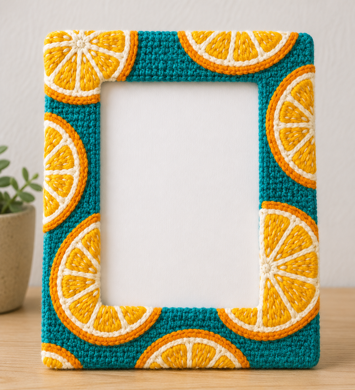 Punch Needle Photo Frame