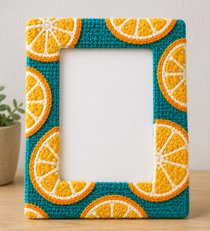 Punch Needle Photo Frame