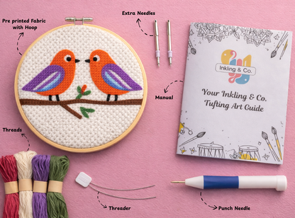“Together Forever” Punch Needle Embroidery Kit