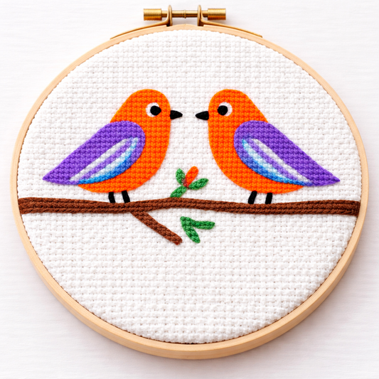 “Together Forever” Punch Needle Embroidery Kit