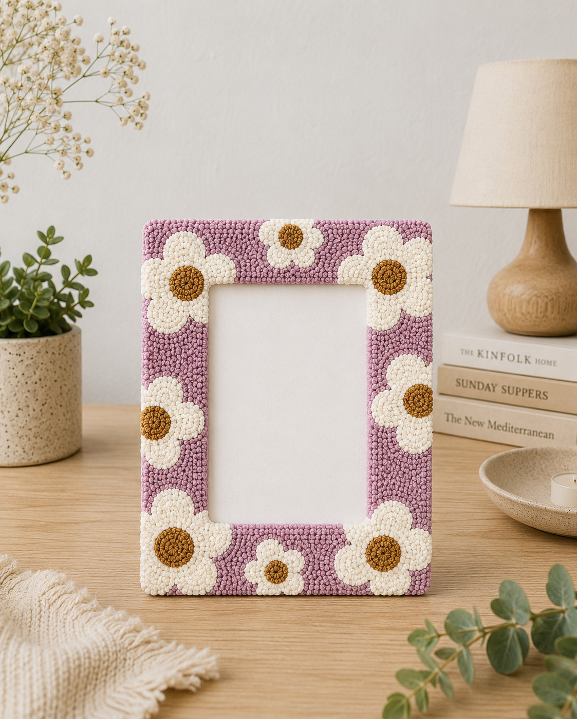 Punch Needle Photo Frame