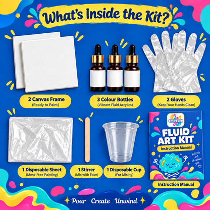 Fluid Art Kit – Sunlit Meadow