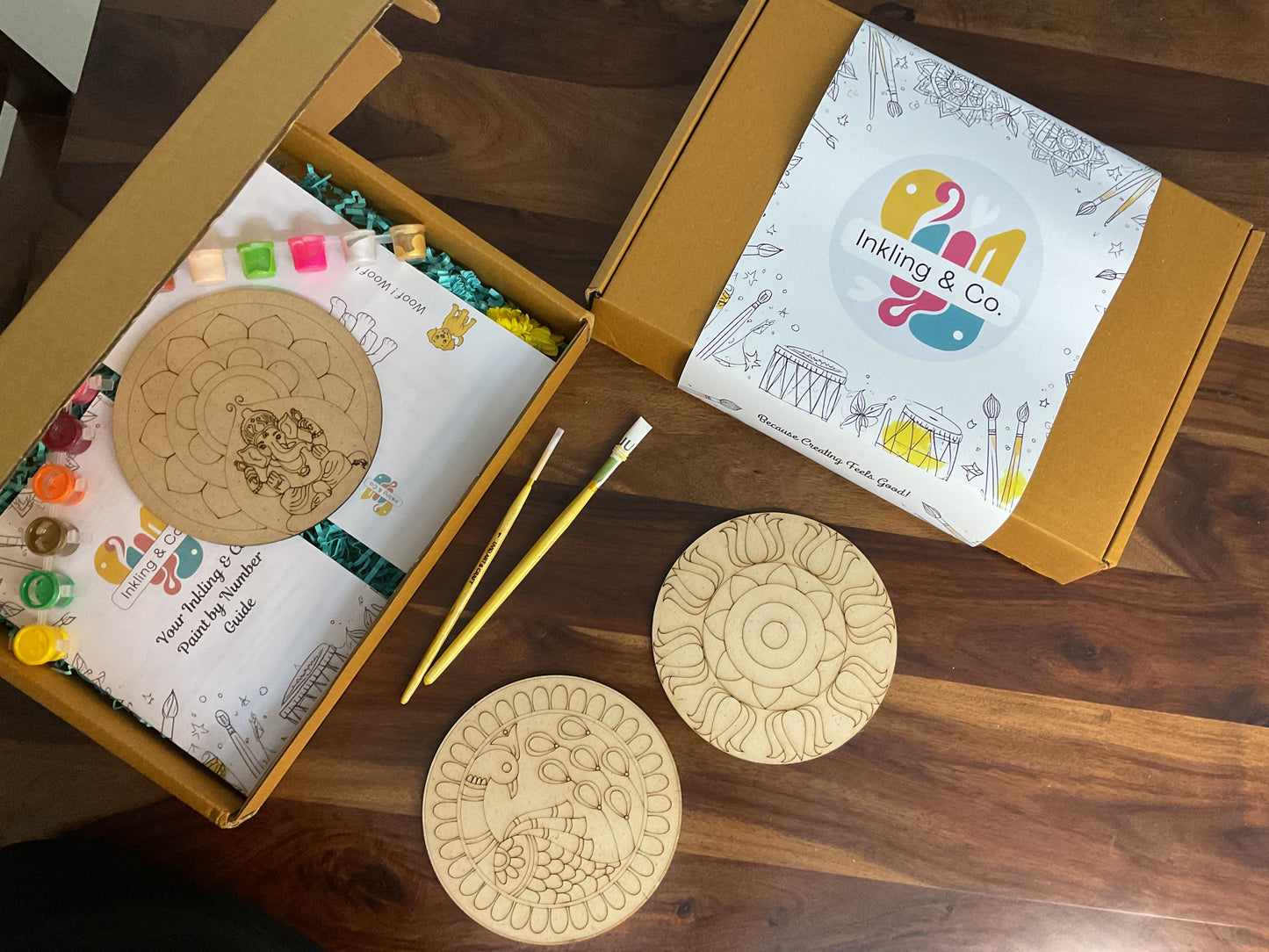 Mandala Trio — Meditative Art Kit