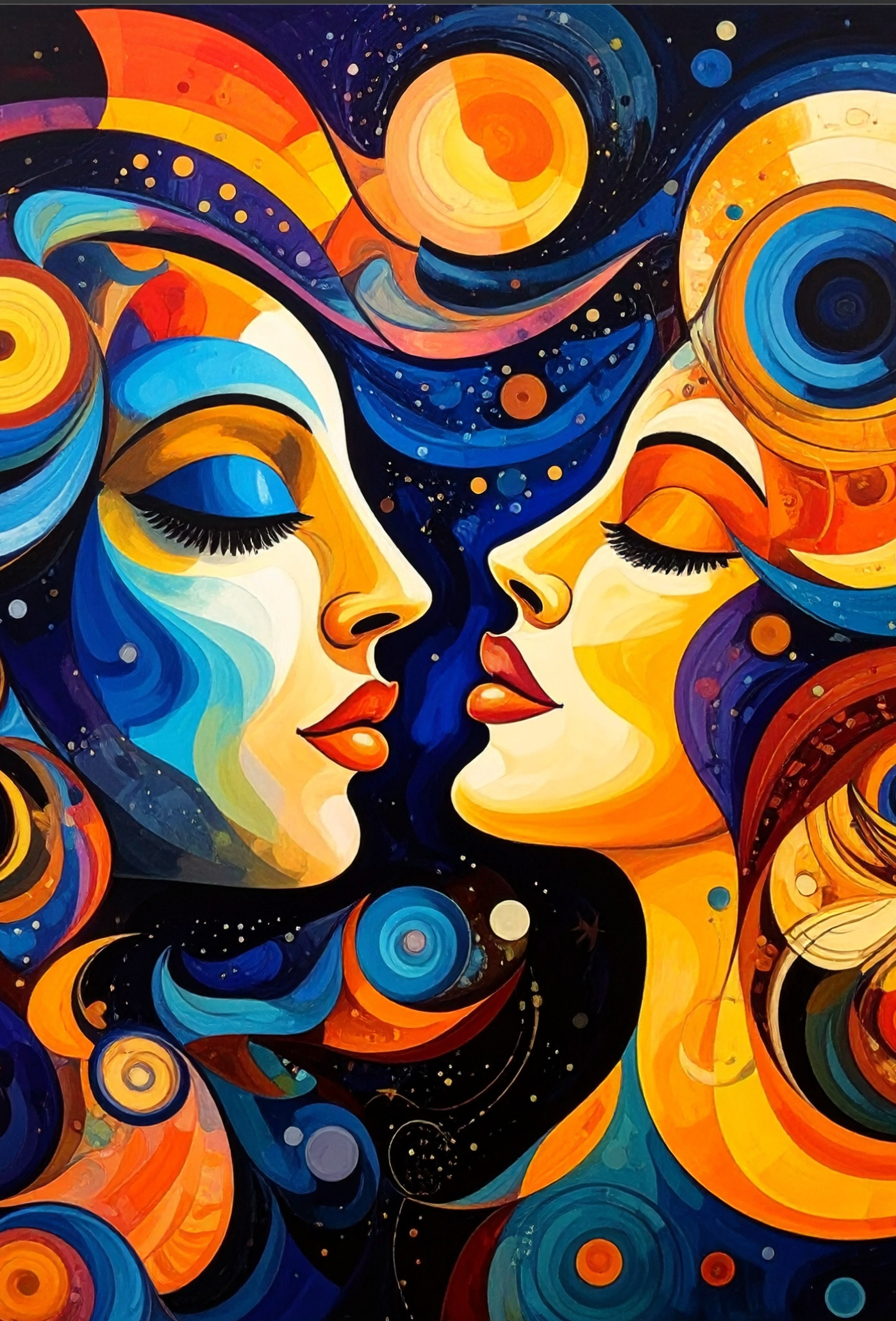 Cosmic Connection – Paint by Numbers Kit