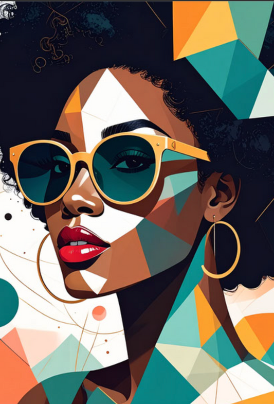 Abstract Elegance - Paint by Numbers Kit