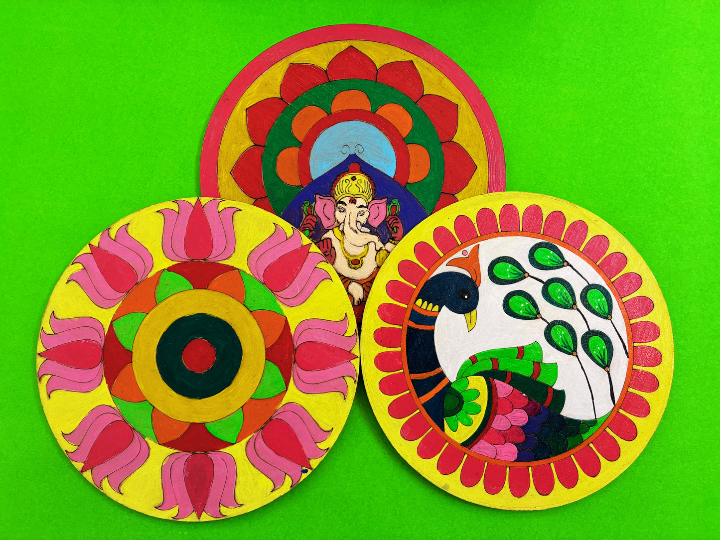 Mandala Trio — Meditative Art Kit