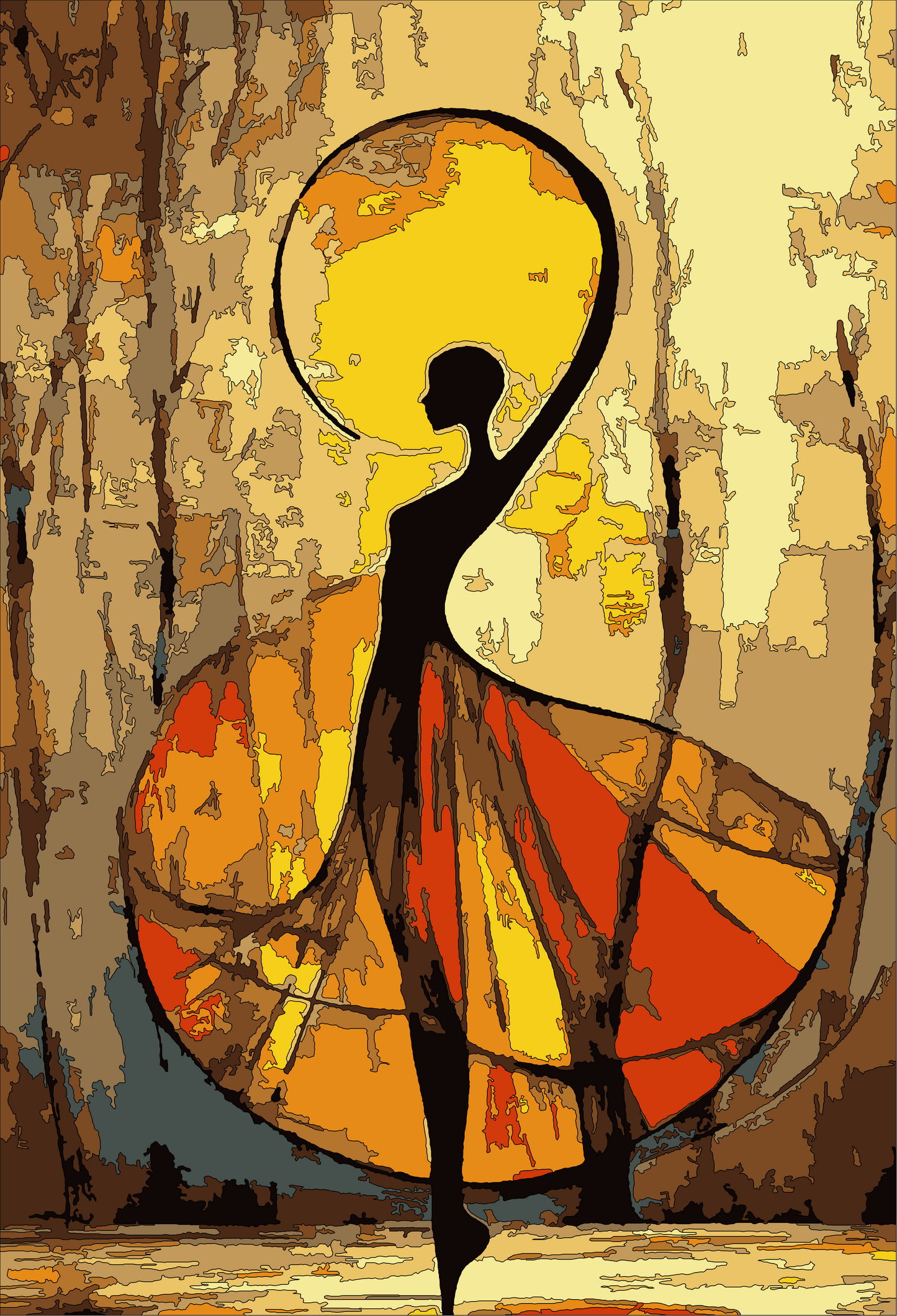 Ethereal Grace – Paint by Numbers Kit