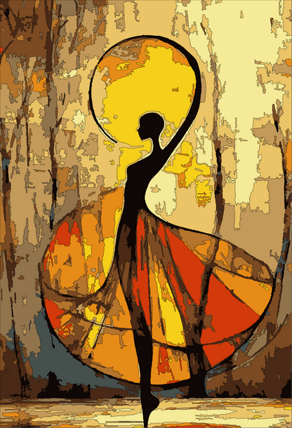 Ethereal Grace – Paint by Numbers Kit