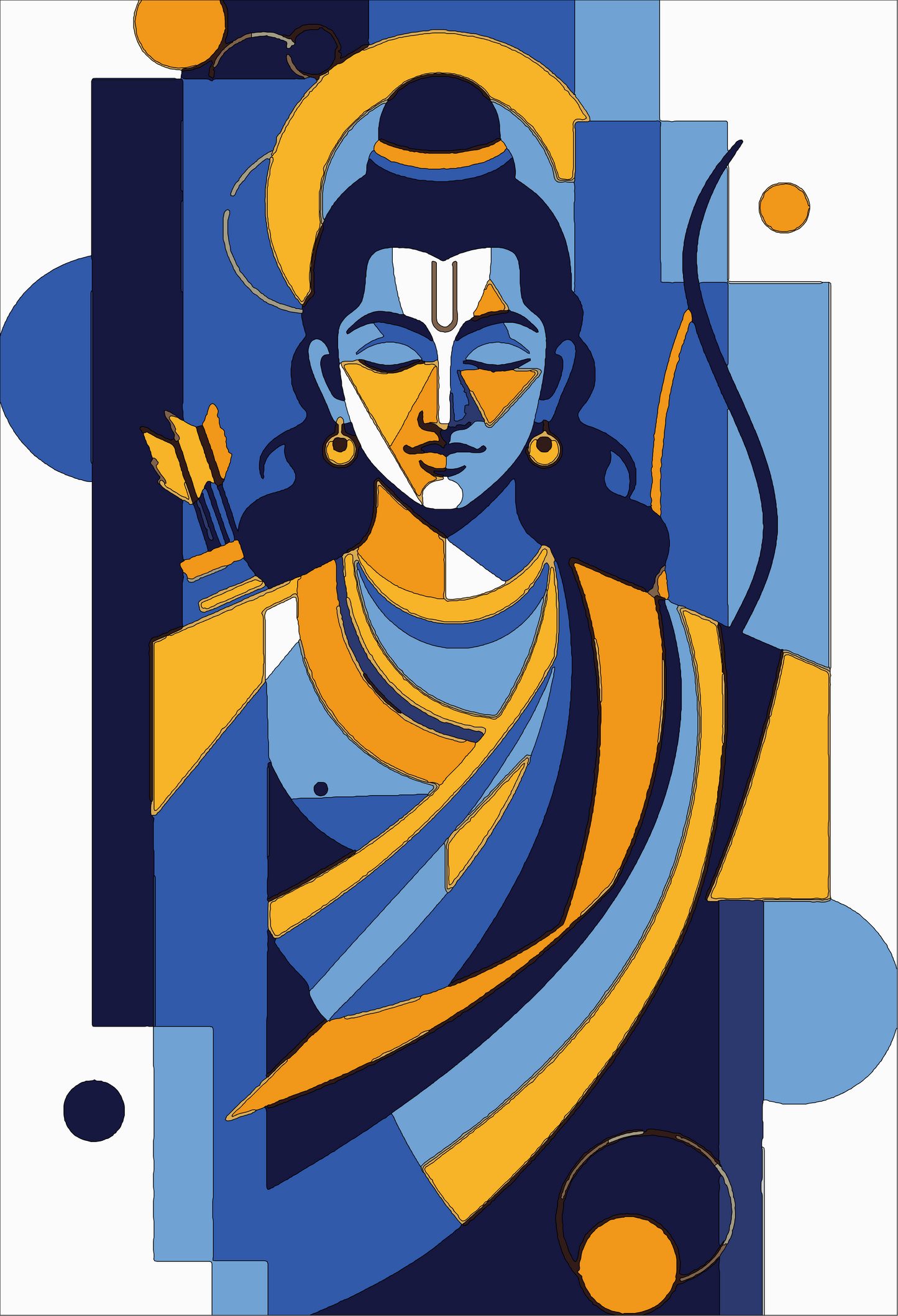 🏹 Calm Within Strength – Lord Ram