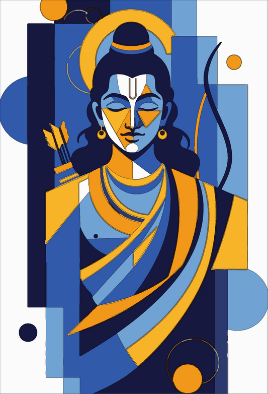 🏹 Calm Within Strength – Lord Ram